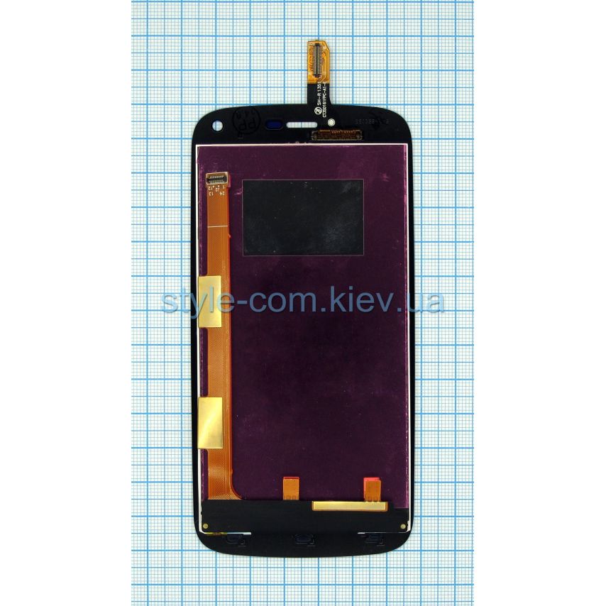 Дисплей (LCD) для Fly iQ4410 Quad с тачскрином black Original Quality