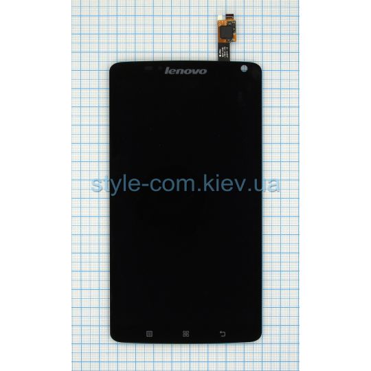 Дисплей (LCD) для Lenovo S930 с тачскрином black Original Quality