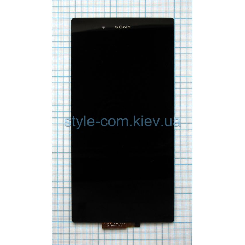Дисплей (LCD) для Sony Xperia Z Ultra XL39h, C6802, C6806, C6833 з тачскріном black Original Quality