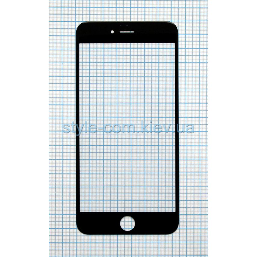 Стекло для переклейки для Apple iPhone 6 Plus black Original Quality