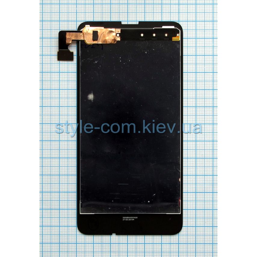Дисплей (LCD) для Nokia Lumia 630 с тачскрином black Original Quality