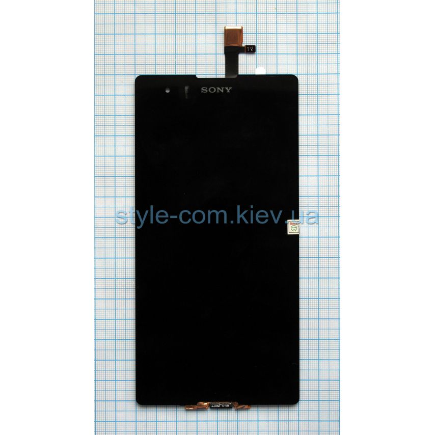 Дисплей (LCD) для Sony Xperia T2 Ultra D5322 с тачскрином black Original Quality