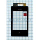 Тачскрин (сенсор) для Nokia Asha 503 Dual black Original Quality