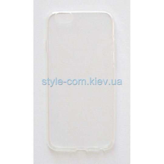 Чехол силиконовый Slim для Apple iPhone 6, 6s прозрачный
