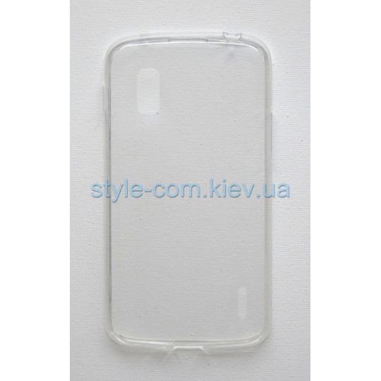 Чехол силиконовый Slim LG E960/Nexus 4 - купить за {{product_price}} грн в Киеве, Украине