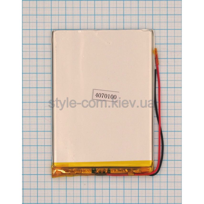 Акумулятор ChinaTab 4070100 (4*70*100мм) 3500mAh 2wires