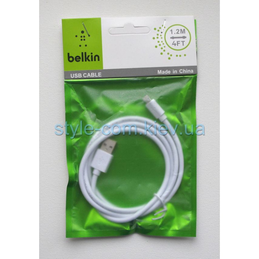 Кабель USB Belkin для Apple Lightning white