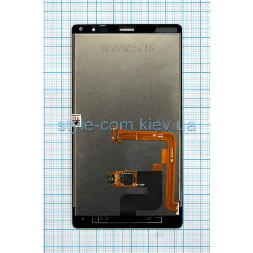 Дисплей (LCD) для Nokia X2 Dual Sim с тачскрином black Original Quality