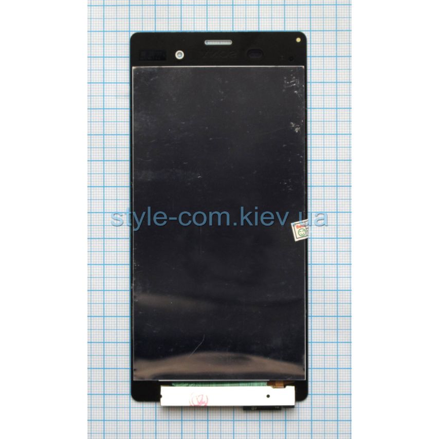 Дисплей (LCD) для Sony Xperia Z3 D6603 з тачскріном black Original Quality