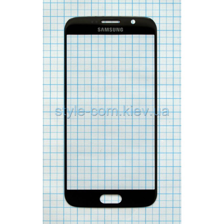 Скло дисплея для переклеювання Samsung Galaxy S6/G920 (2015) black Original Quality