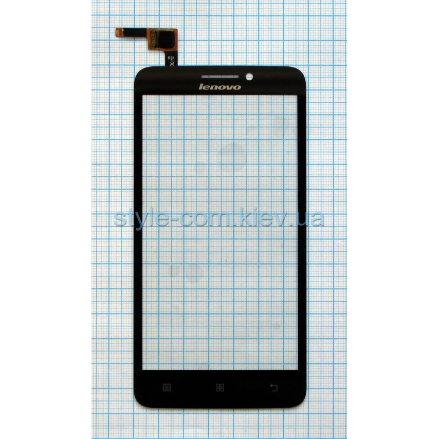 Тачскрин (сенсор) для Lenovo A606 black High Quality