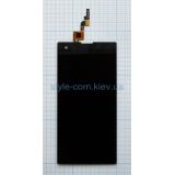 Дисплей (LCD) для Fly iQ4511 с тачскрином black Original Quality