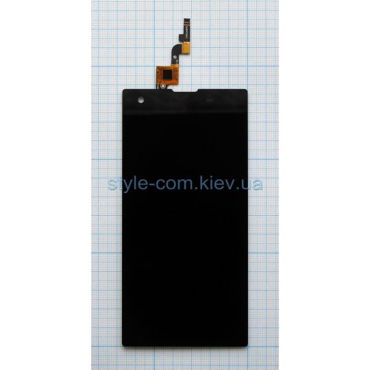 Дисплей (LCD) Fly iQ4511 + тачскрин black orig - купить за {{product_price}} грн в Киеве, Украине