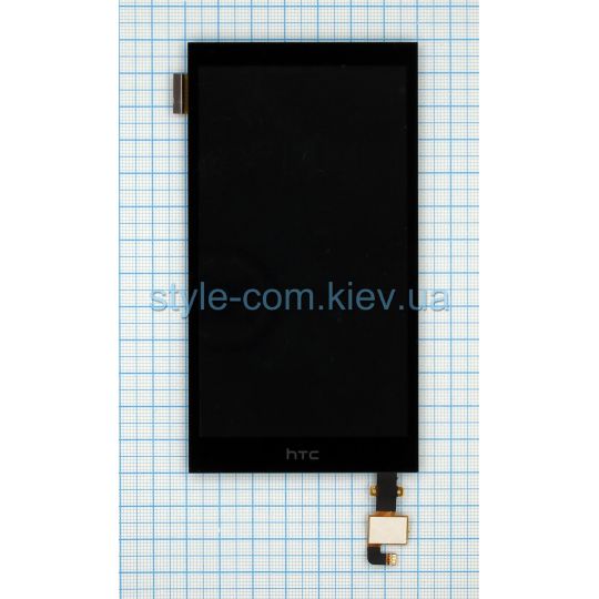 Дисплей (LCD) HTC Desire 620G + тачскрин black High Quality - купить за {{product_price}} грн в Киеве, Украине