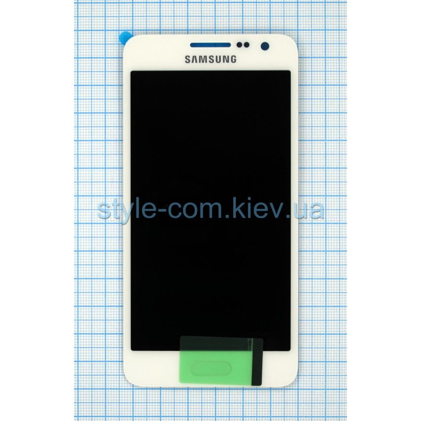 Дисплей (LCD) для Samsung A3/A300 (2015) з тачскріном white (TFT) High Quality