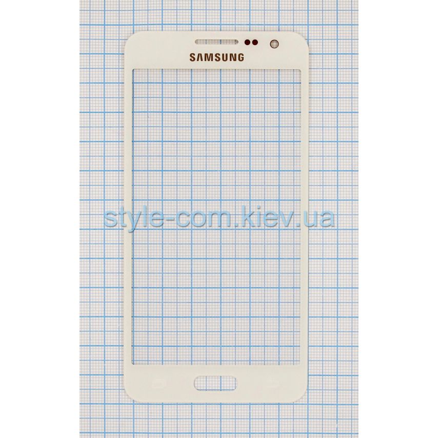 Скло дисплея для переклеювання Samsung Galaxy A3/A300 (2015) white Original Quality