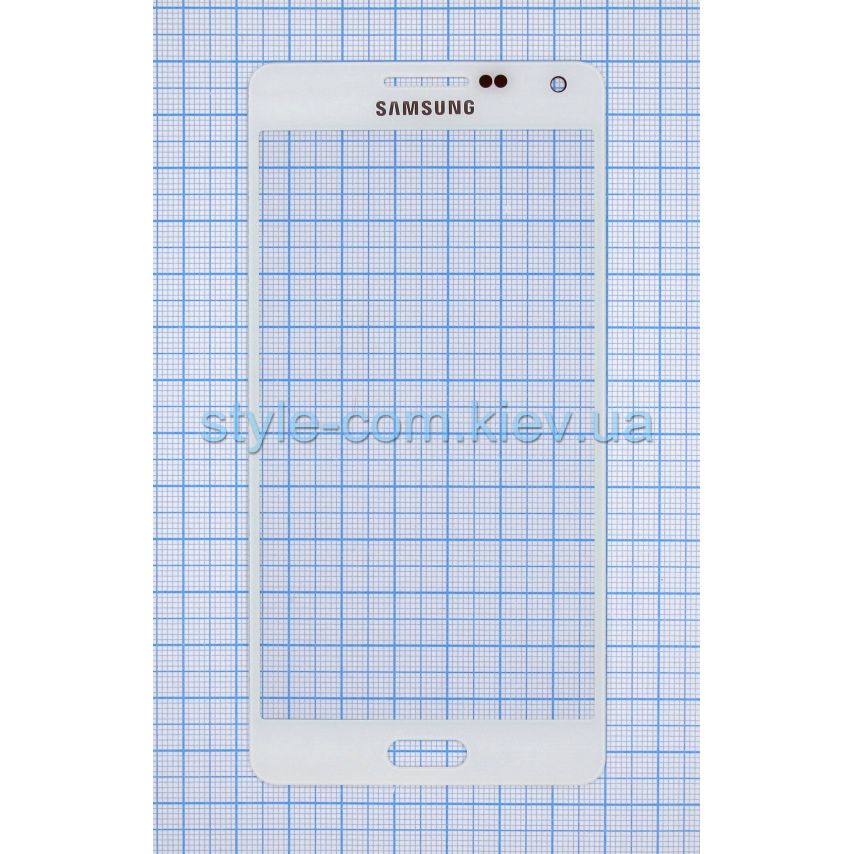 Скло дисплея для переклеювання Samsung Galaxy A5/A500 (2015) white Original Quality