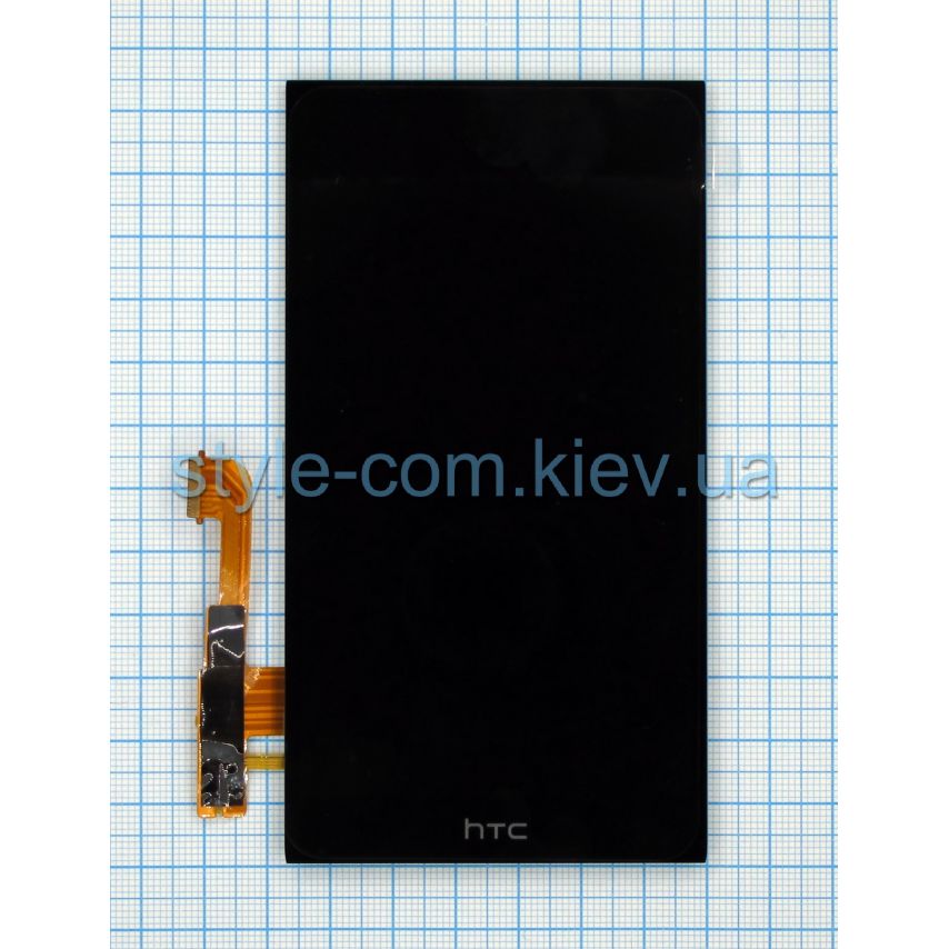 Дисплей (LCD) для HTC One M8 с тачскрином black High Quality
