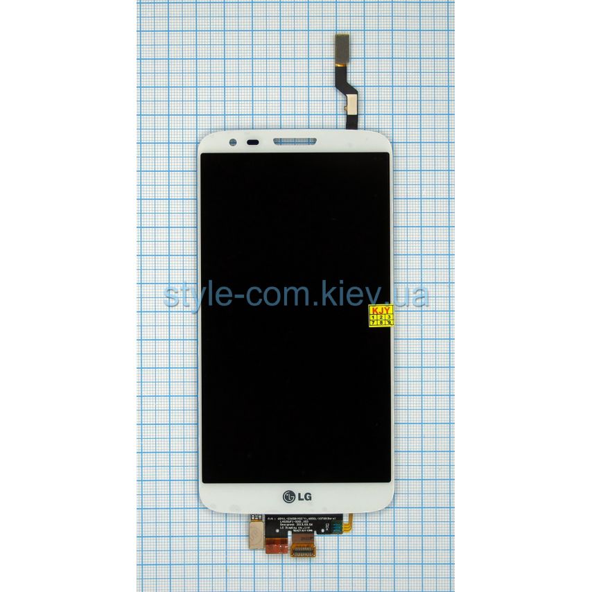 Дисплей (LCD) LG G2 D800/G2 D801/G2 D803/LS980/VS980 + тачскрин white orig